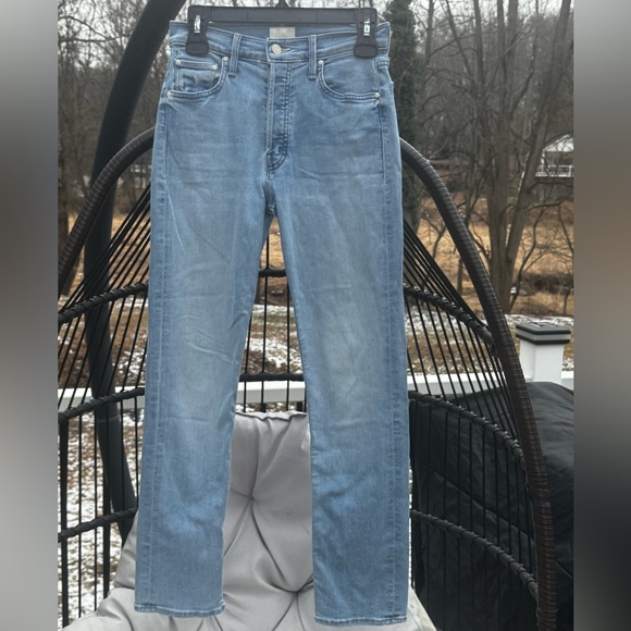 MOTHER LIL’ THE TOMCAT SKIMP JEANS ALL OVER THE MAP SIZE 26 - Picture 9 of 16